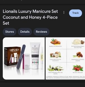 Lionails Luxury Manicure Set (NIP) Retail $145